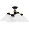 Quoizel Semi-Flush Mount Semi Flush 4 Lights Matte Black QSF6218MBK - alternate 5